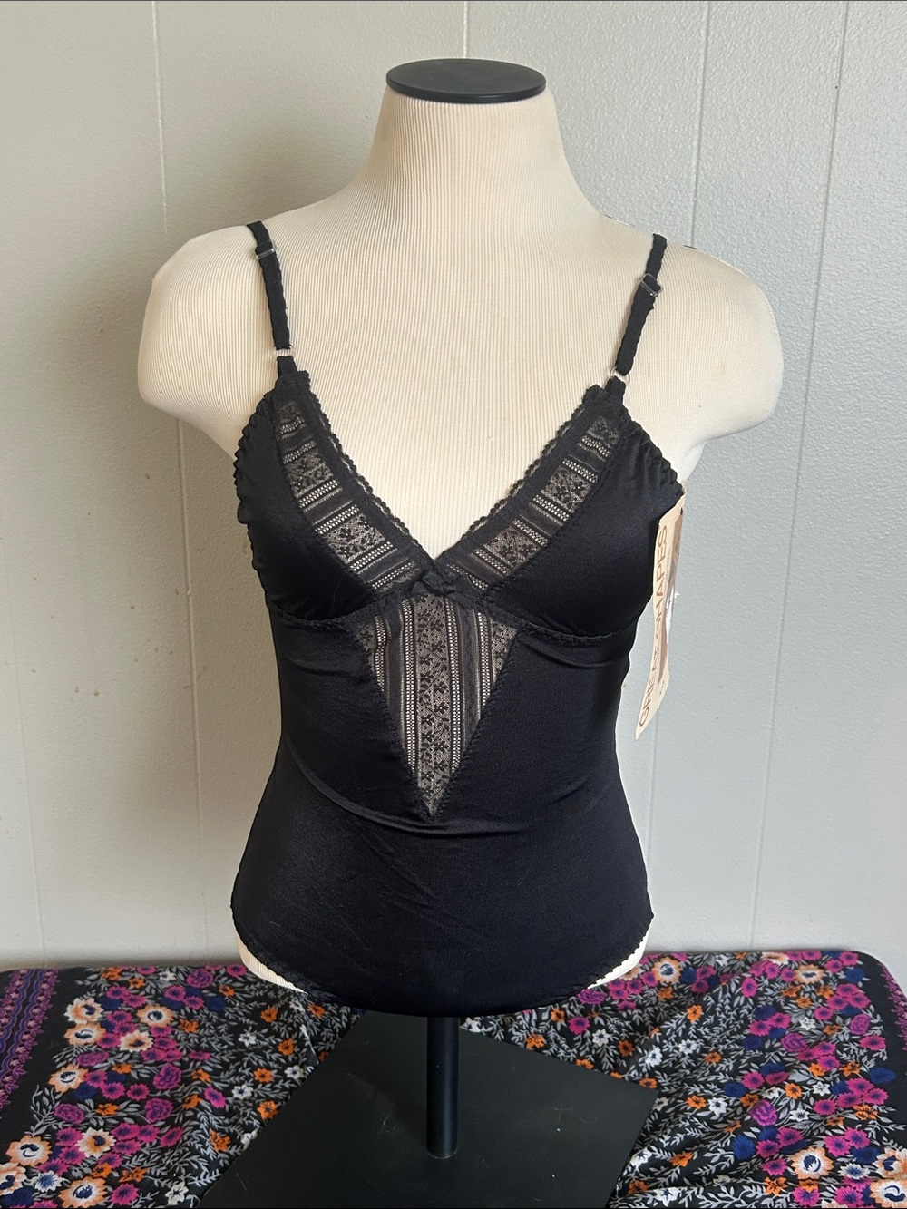 Vintage lingerie bodysuit union tags made in USA 🇺🇸